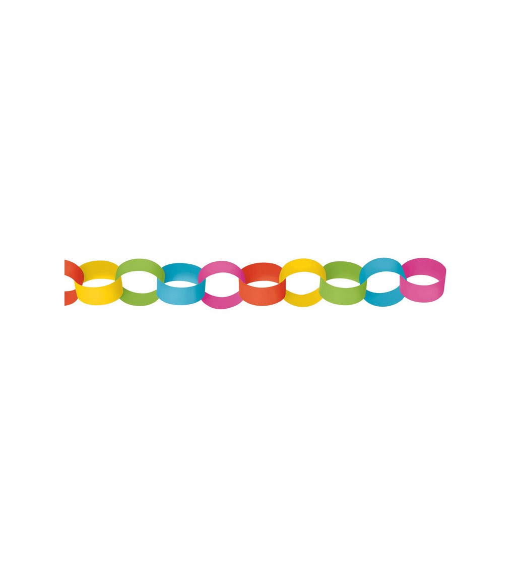 Girlanda - řetěz multicolour