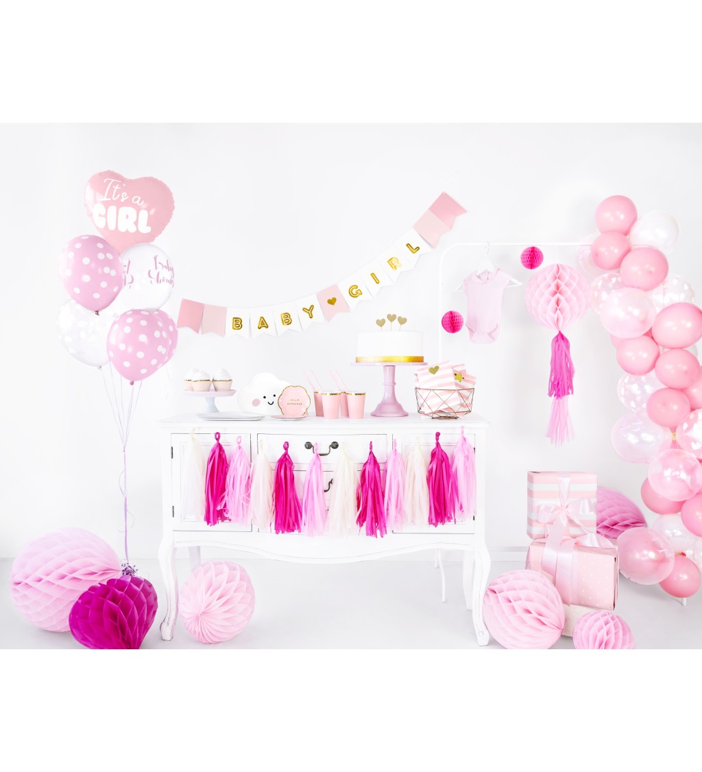 Cupcake košíčky - světle růžové