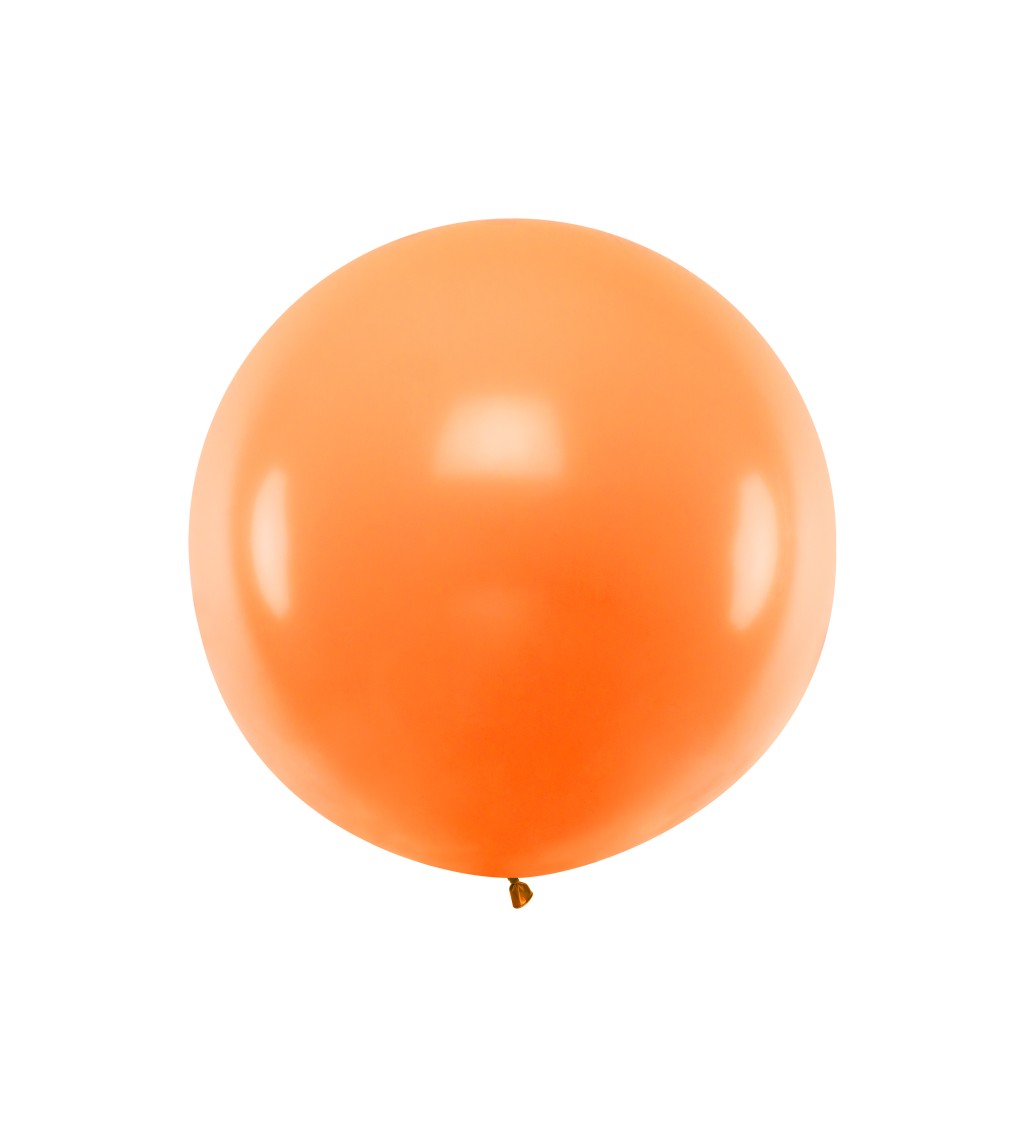 Maxi latexový oranžový balónek