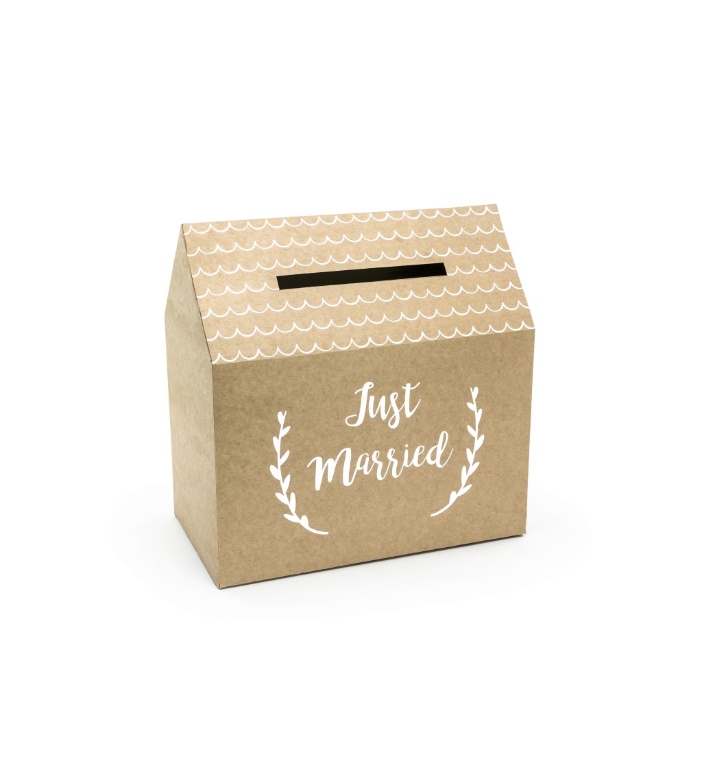 Krabička na přáníčka - Just Married