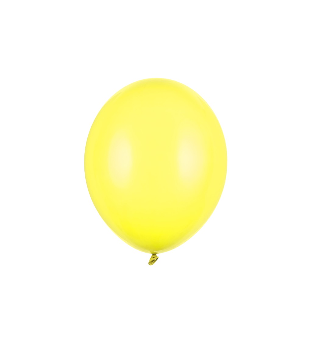 Žluté balónky balení 10 ks