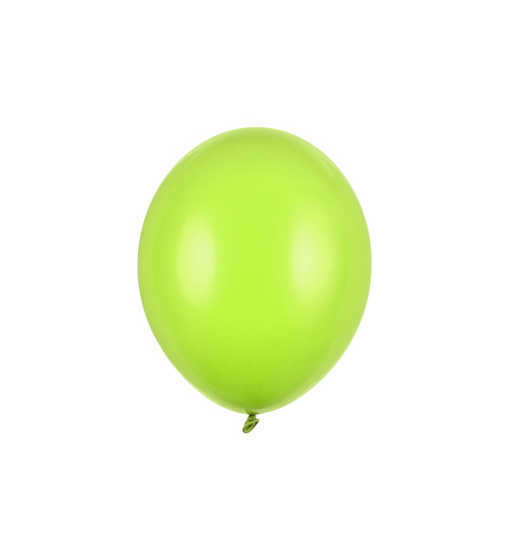 Balónky světle zelené balení 10 ks