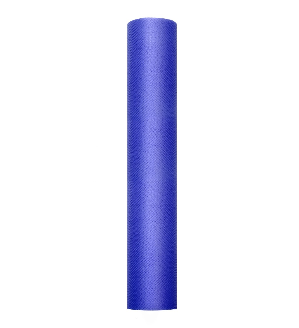 Tmavě modrý tyl - role (0,3 m)