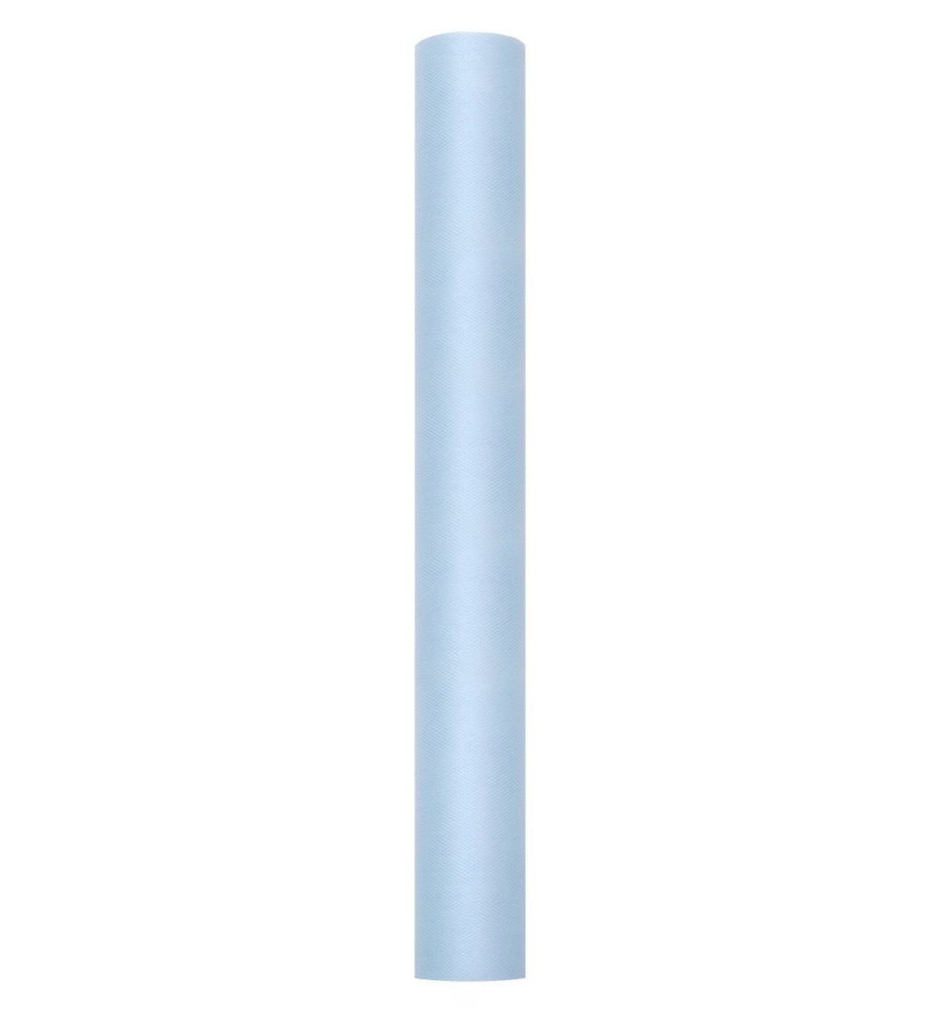 Světle modrý tyl - role (0,5 m)
