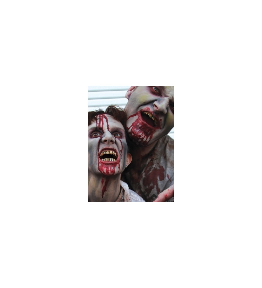 Barvy na zuby - speciální zombie sada