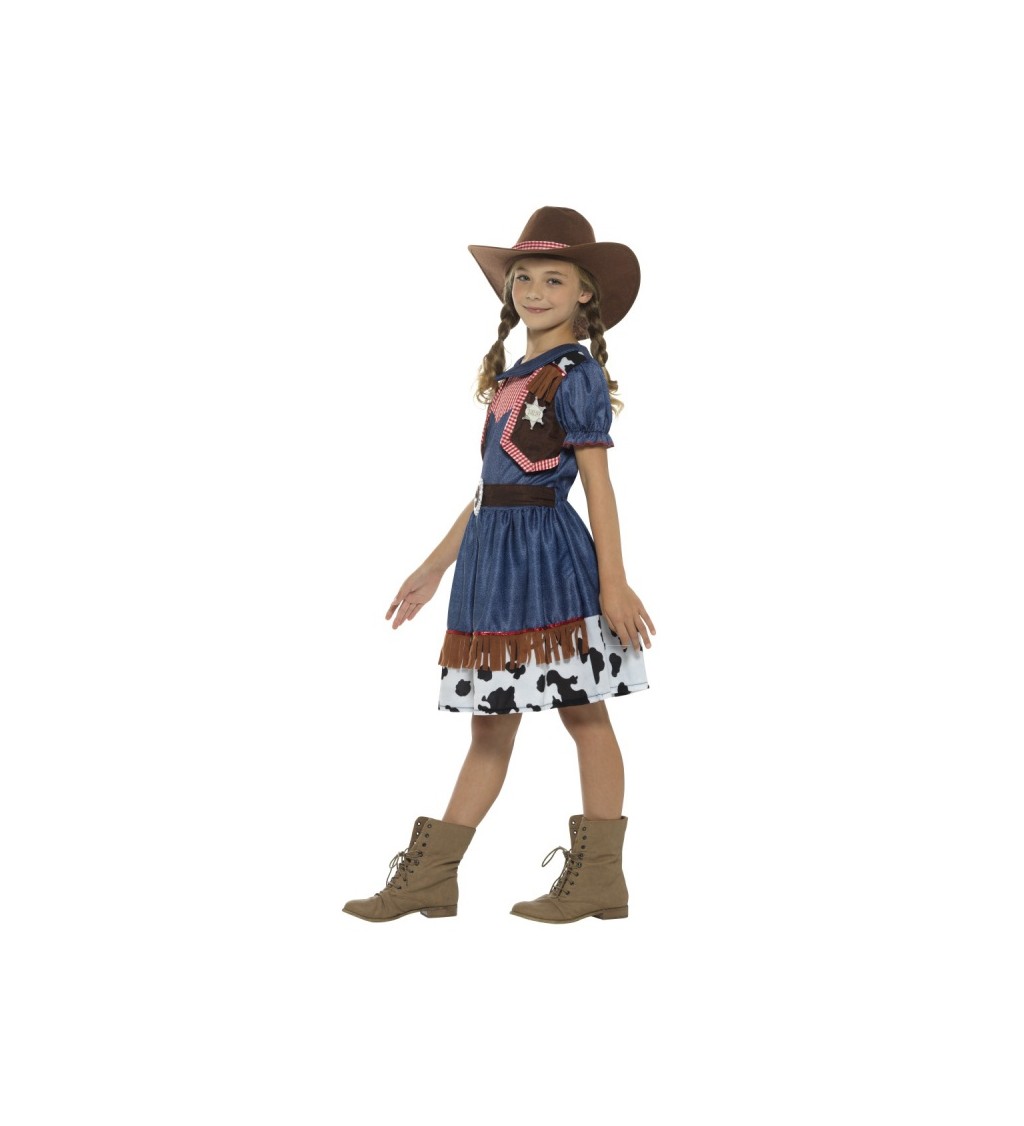 Dívčí kostým Kovbojka z Texasu