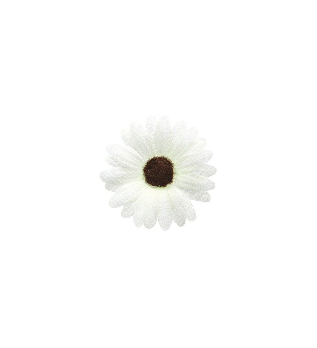 Konfety - bílé květiny