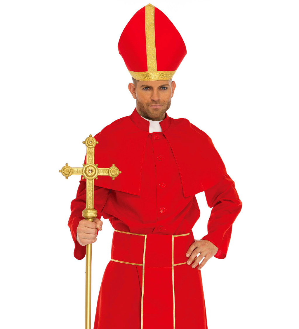 Kostým kardinál červený