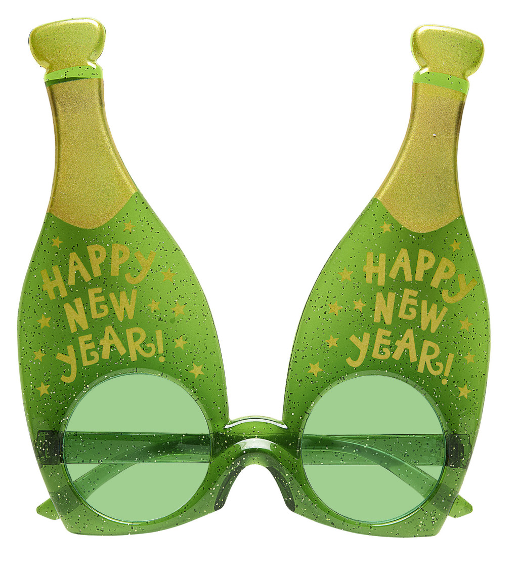 Vtipné novoroční brýle