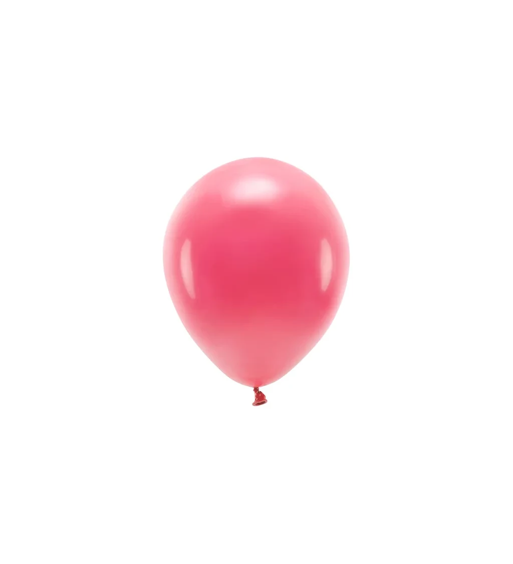 Eco balóny ve světle červené barvě