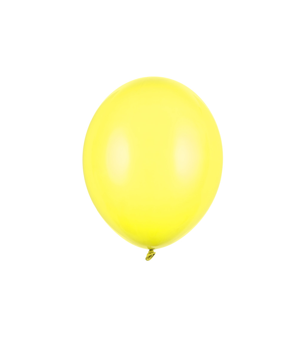 Žluté balónky