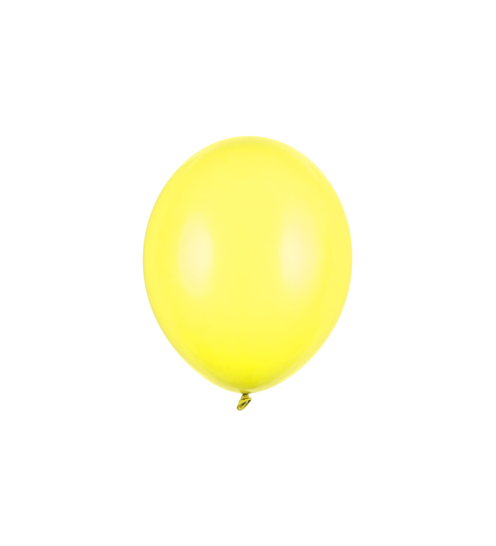 Latexové balóny žluté