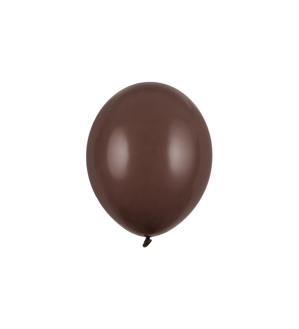 Latexové balóny hnědé