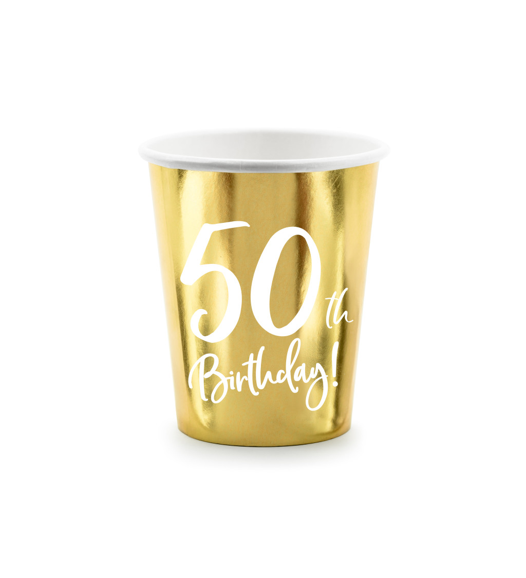 Zlatý kelímek - 50th Birthday