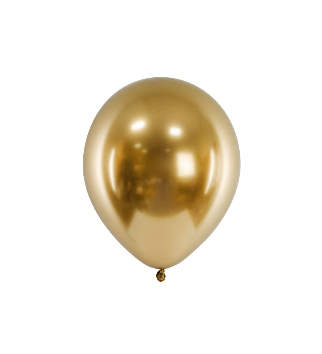 Zlaté balónky balení 10ks