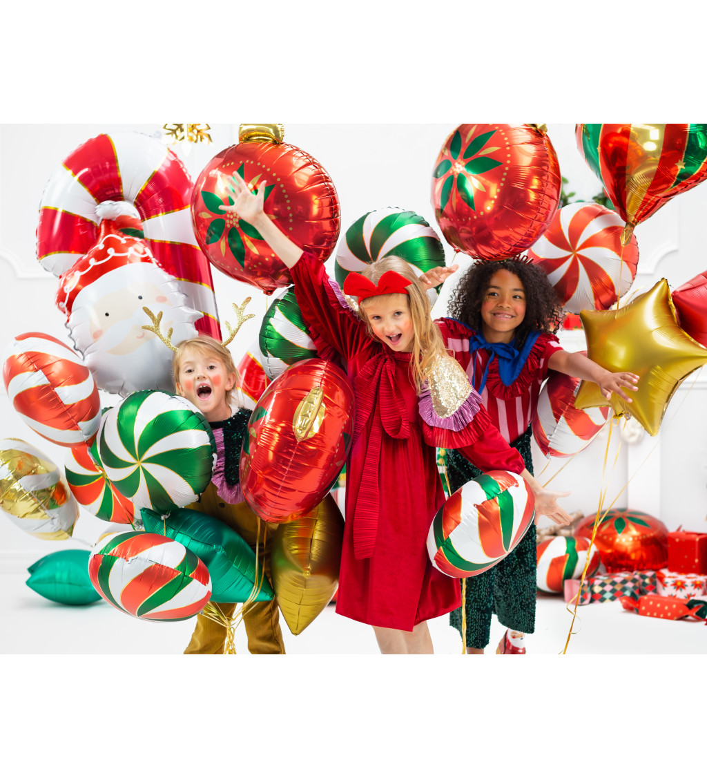 Fóliový balónek Santa Claus