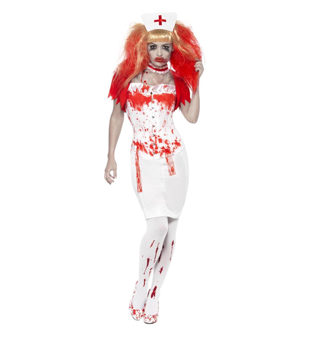 Dámský kostým - Zombie zdravotní sestrička