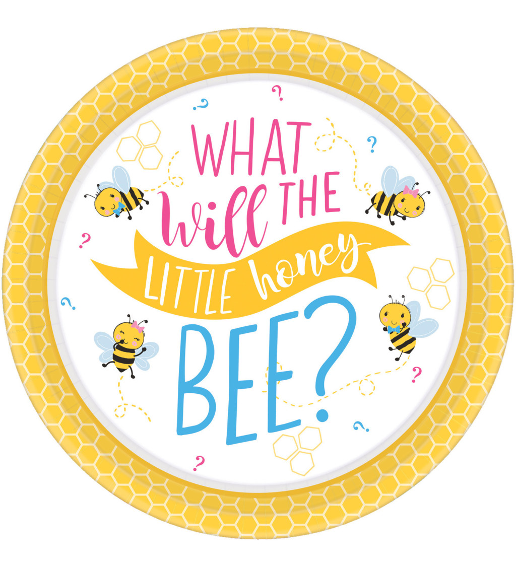 Talířek velký včelka - Honey bee