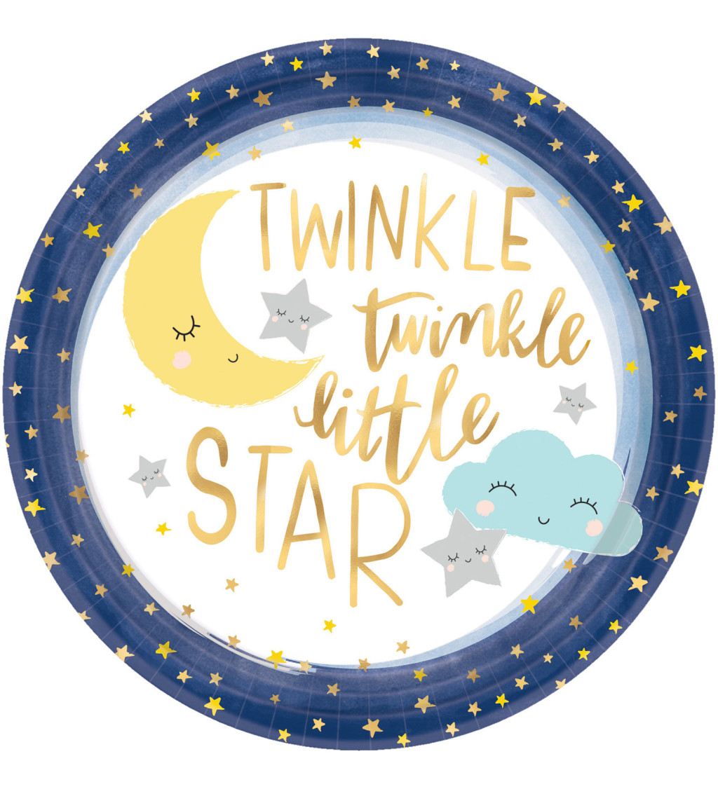 Talířky dětské Twinkle Twinkle Little Star