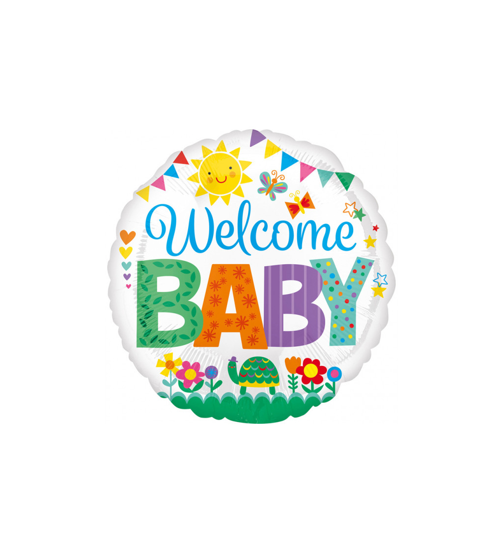 Baby welcome balón