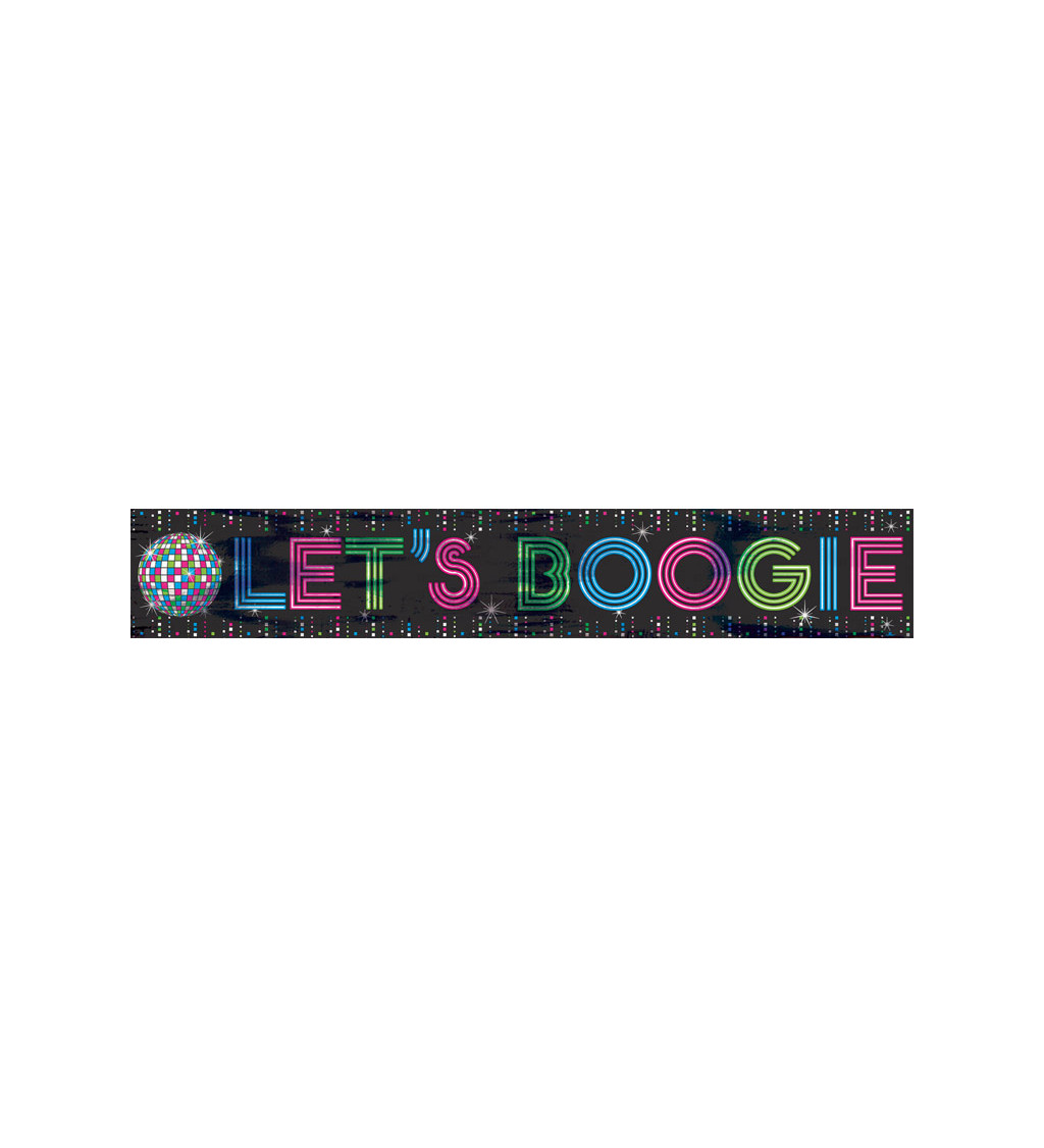 DISCO Let's Boogie - Banner