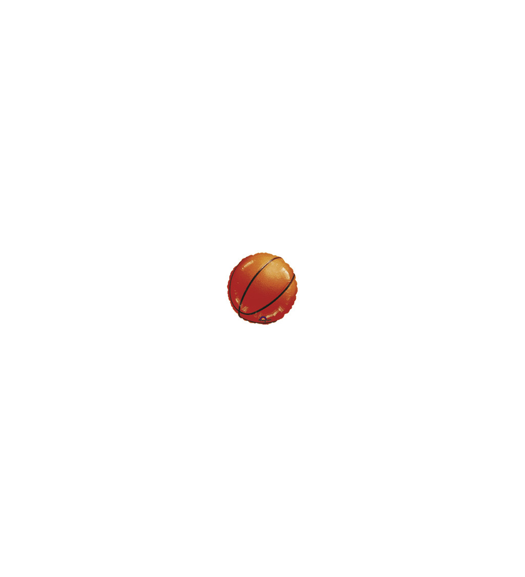Fóliový balónek ve tvaru basketbalového míče