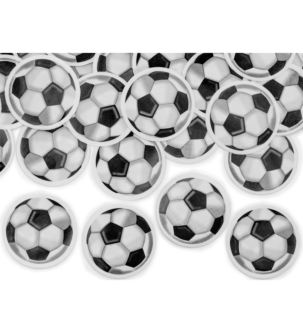Vystřelovací fotbalové konfety