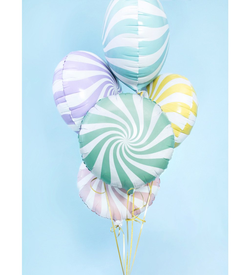 Fóliový balónek Candy - zelený