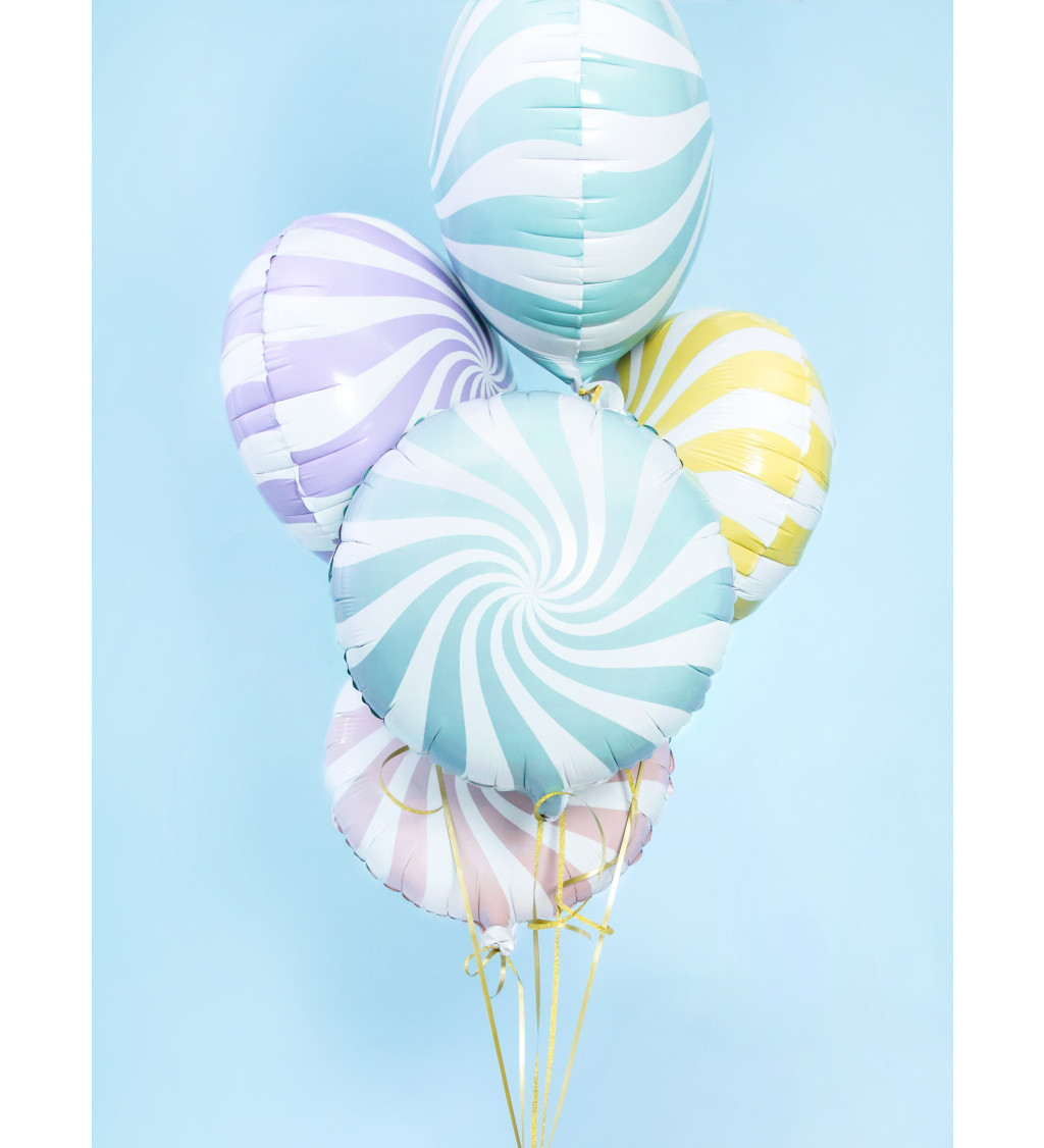 Fóliový balónek Candy blue