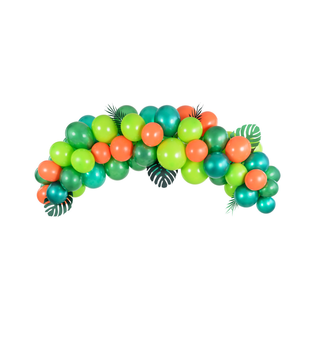 Latexové zelené balónky