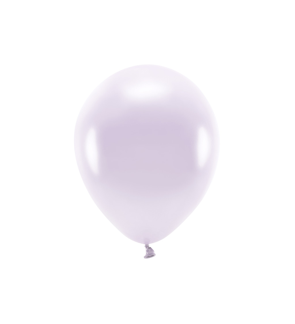 Světle fialové latexové balónky ECO