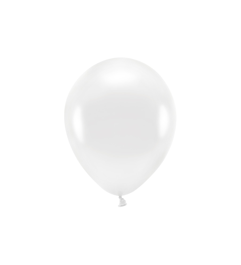 Eco bílé balónky - latexové