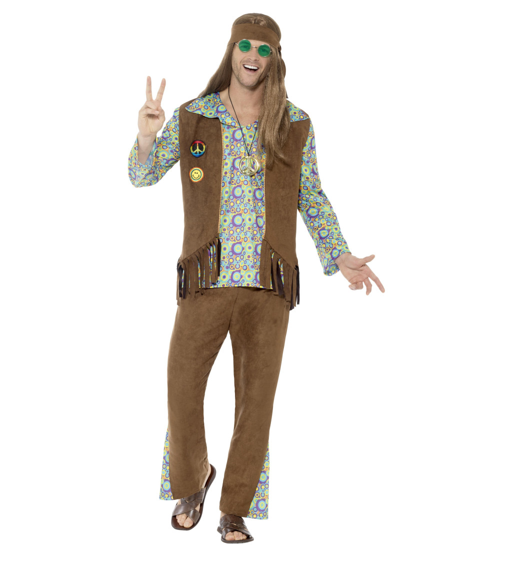 Hippie pánský kostým