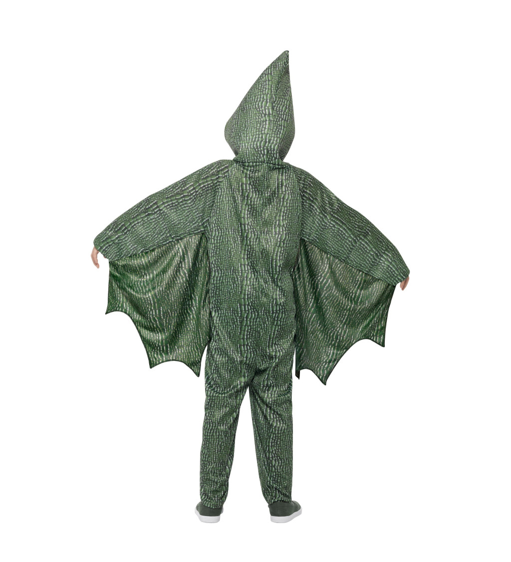Zelený pterodaktyl - Dětský kostým