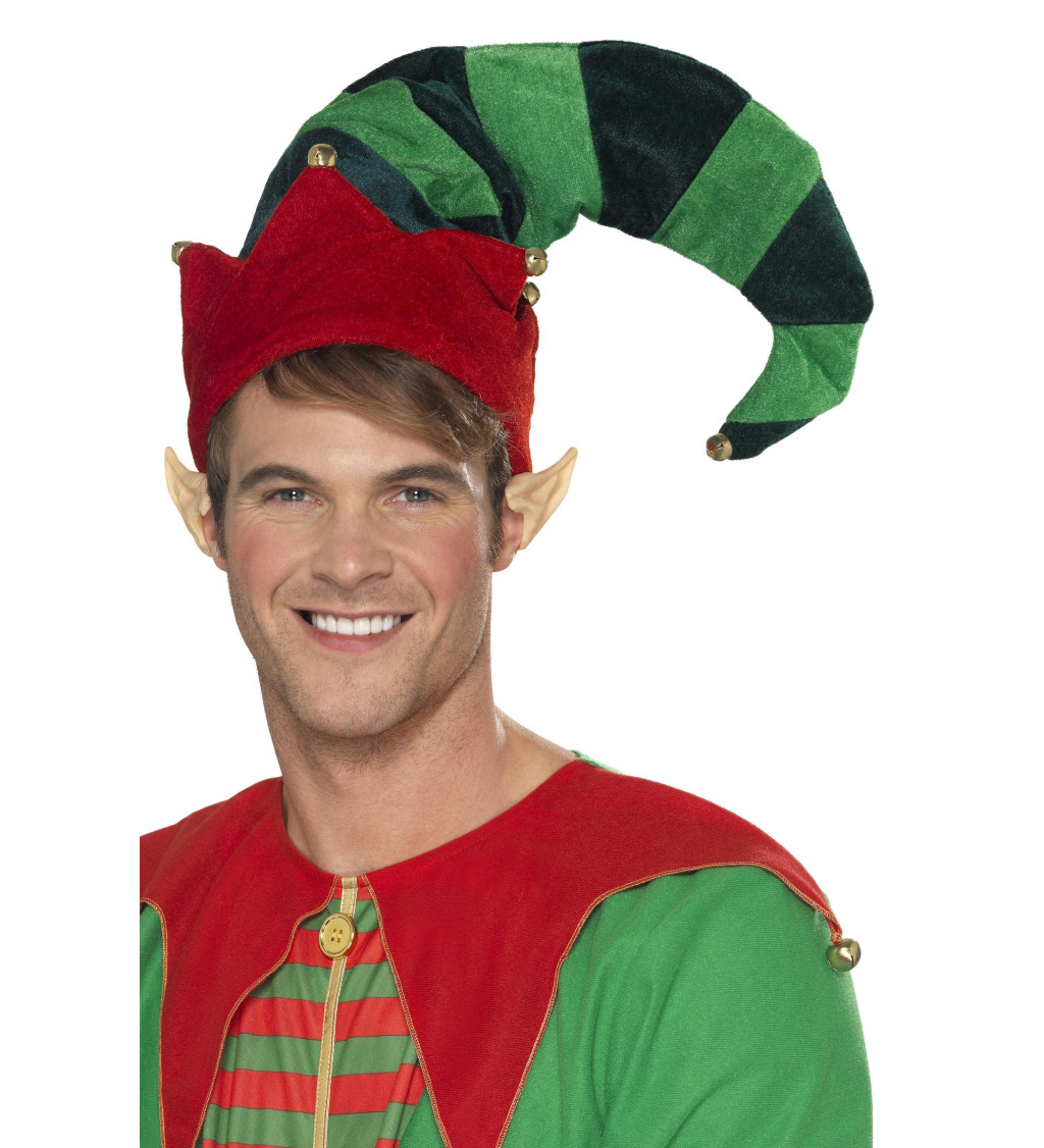 Čepice vánočního elfa