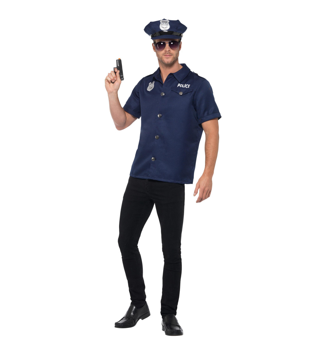 Pánský kostým policajta