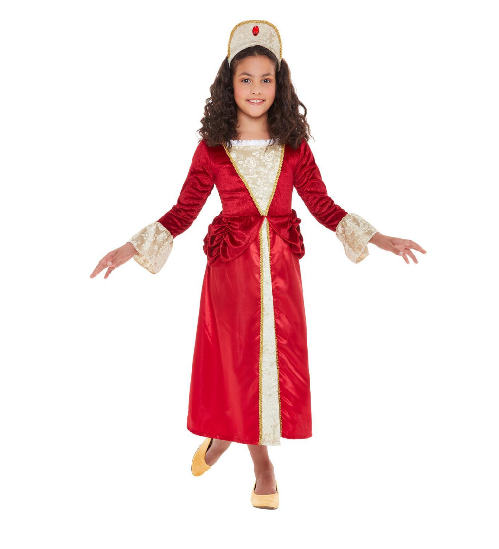 Tudor Princess -  Dětský kostým