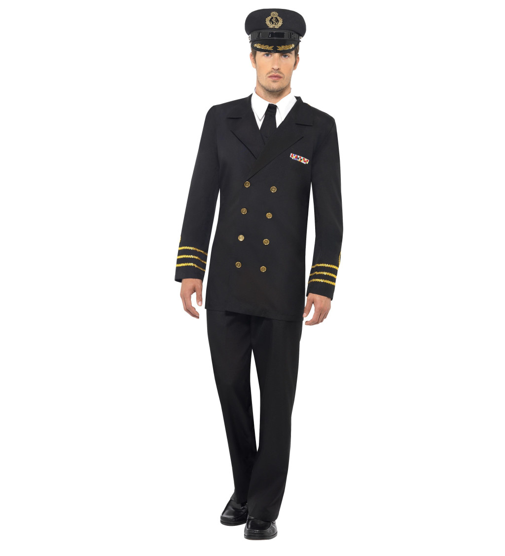 Důstojník námořnictva - kostým pánský