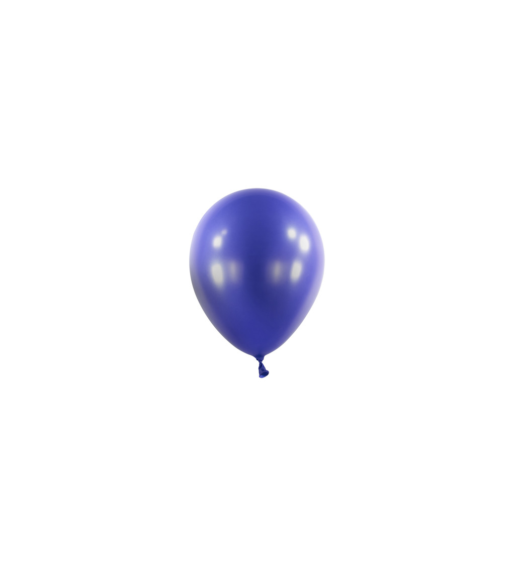 Metalický tmavě modrý balón