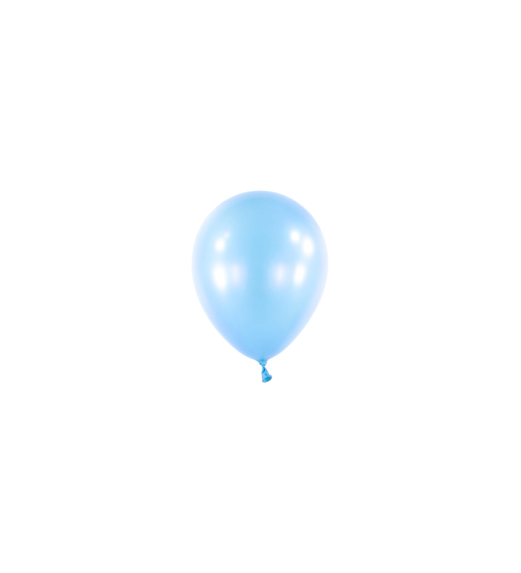 Latexové balonky pastelově modrá