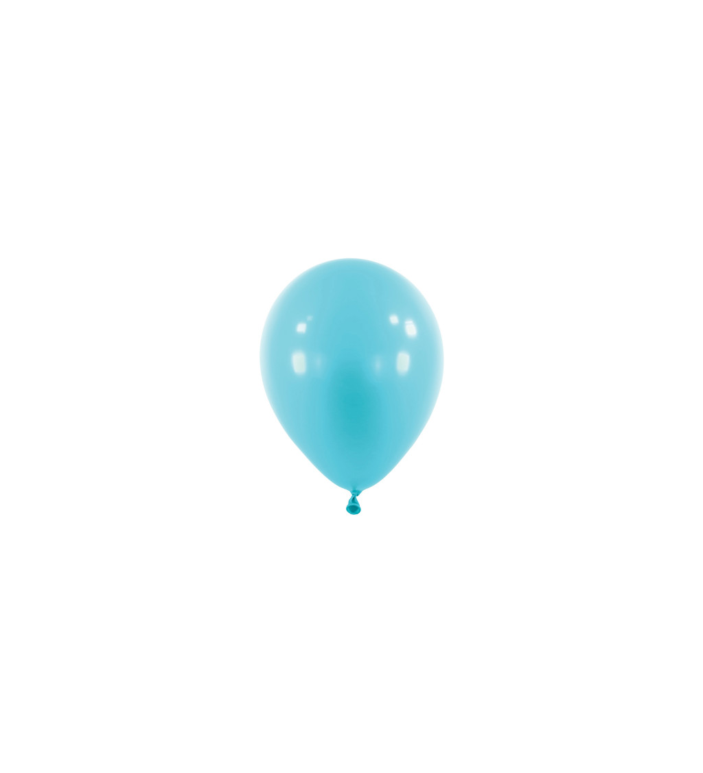 Světle modrý balón (latex)
