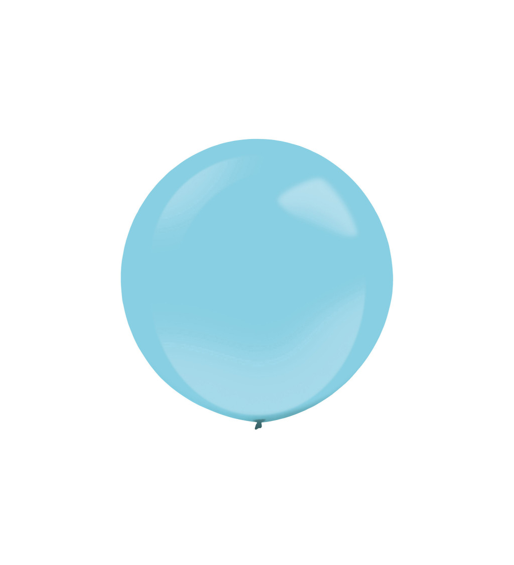 Balónek kulatý světle modrý