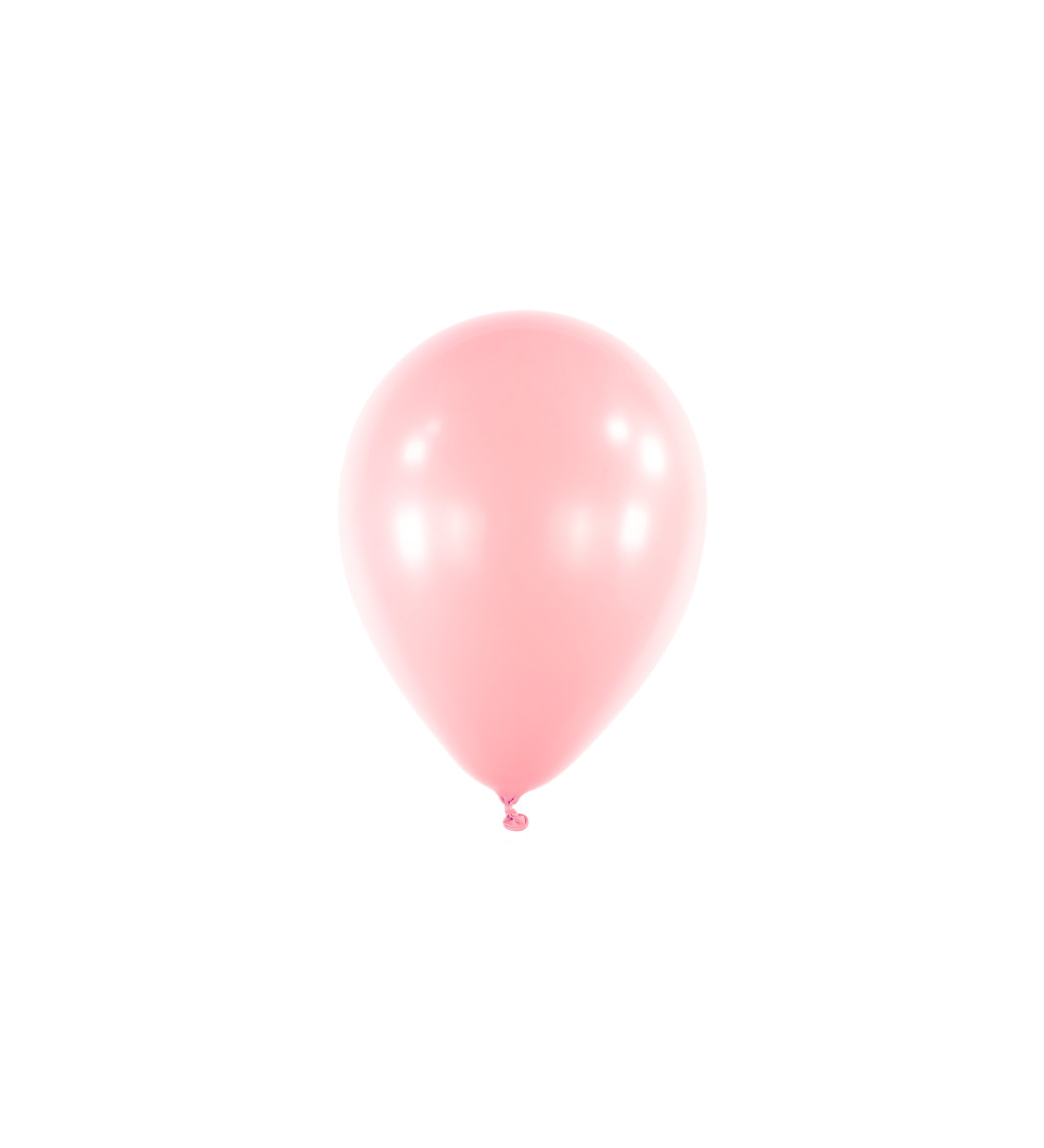 Balónek ve světle růžové barvě
