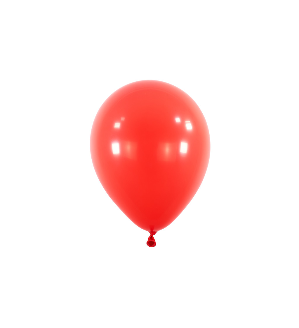 Balónky v červené barvě
