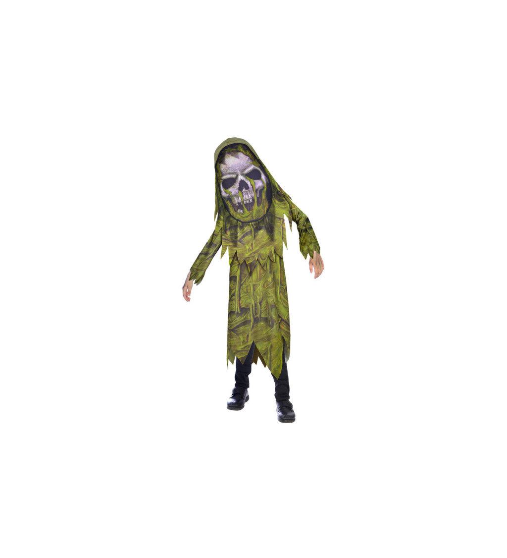 Dětský kostým Swamp Zombie big head