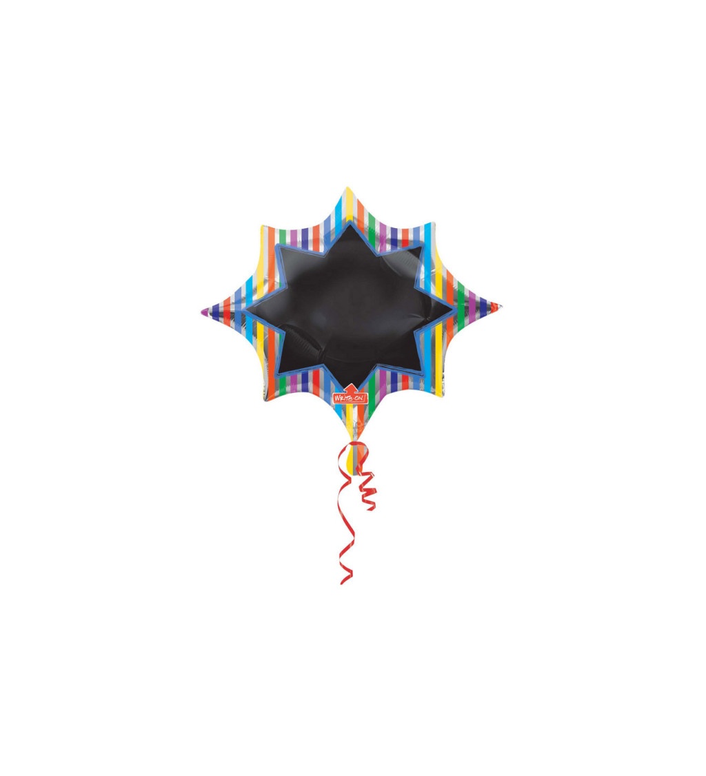 Hvězda - Popisovací balónek