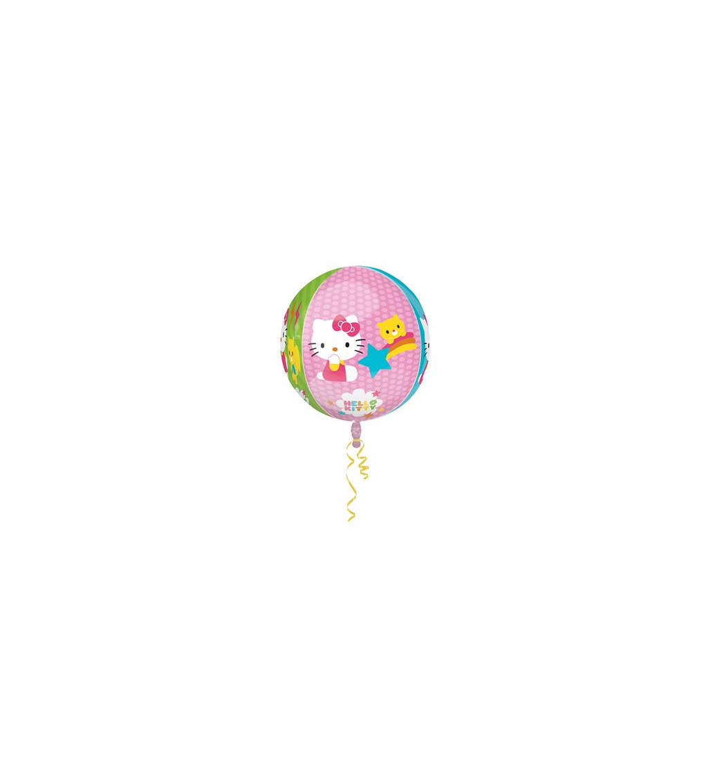 Fóliový balónek Hello Kitty kulatý