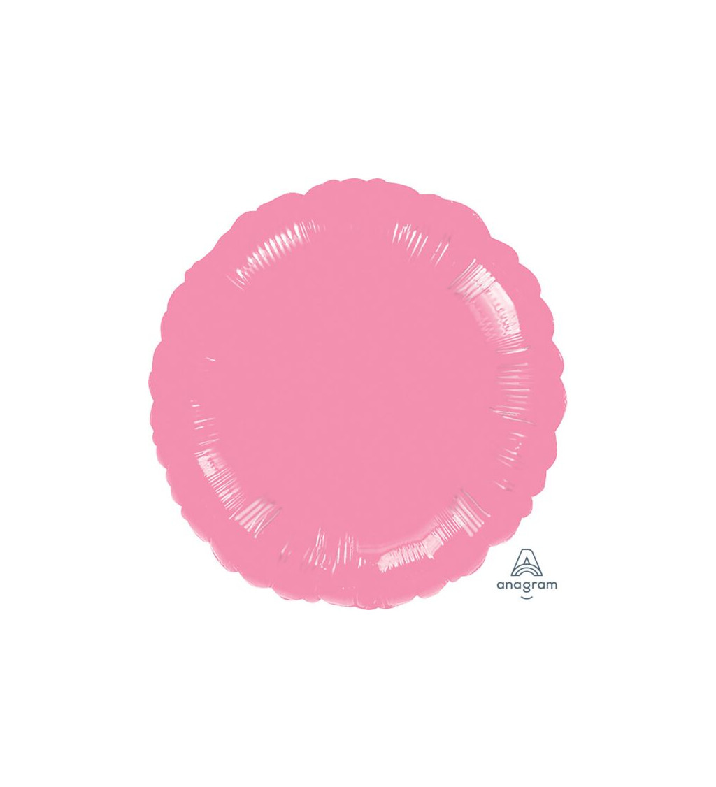 Balónek kulatý - růžový