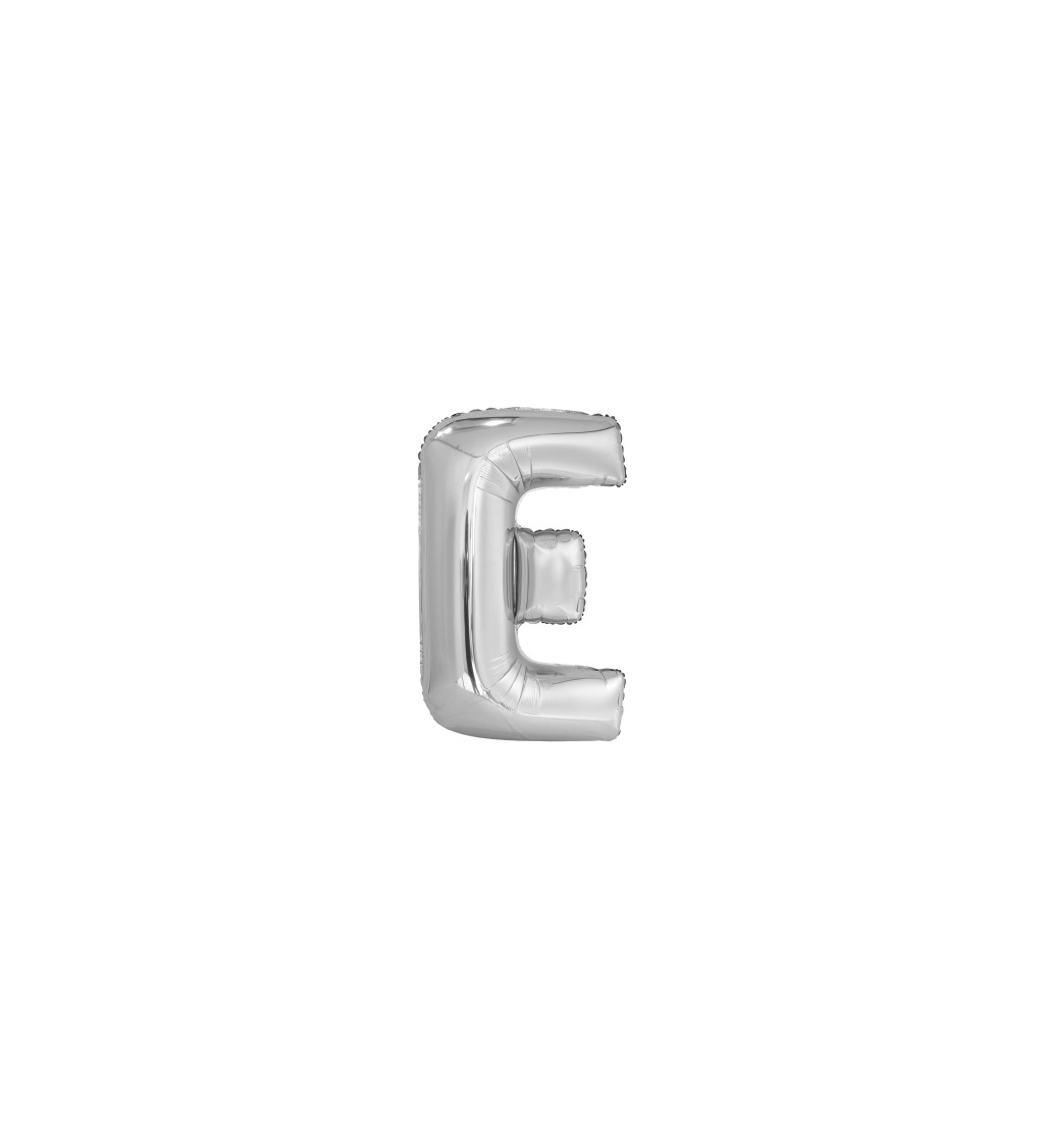 Fóliové stříbrné písmeno E