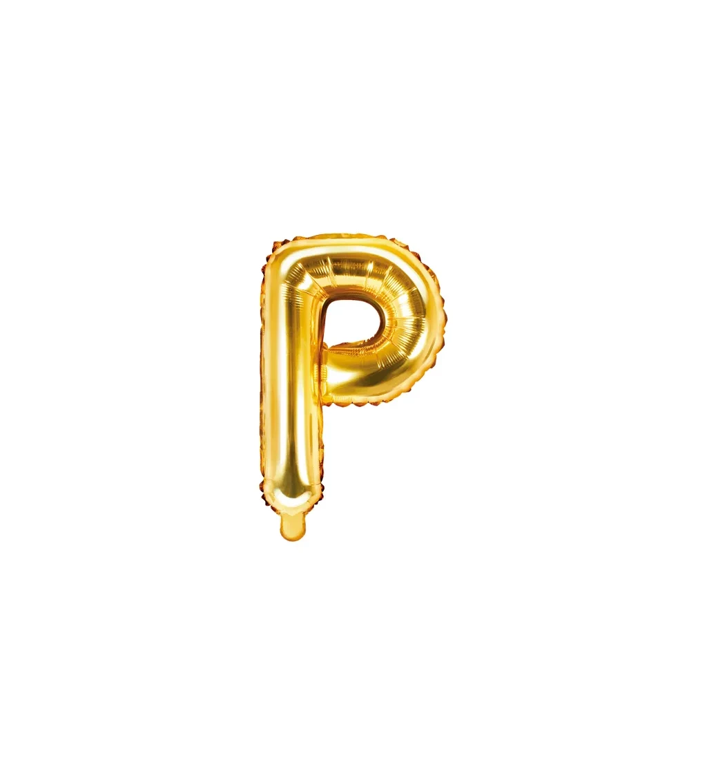 Fóliový balónek písmeno P